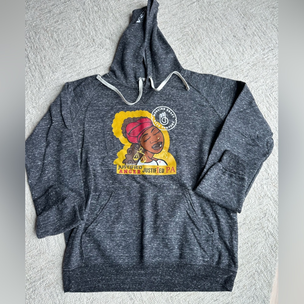Working Draft Beer Company’s Justif-I-ed PA Craft Beer Collaboration Hoodie, Med